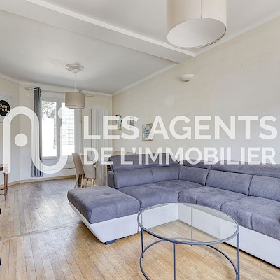 Maison 4/5P avec terrasse, sous-sol total, et garage