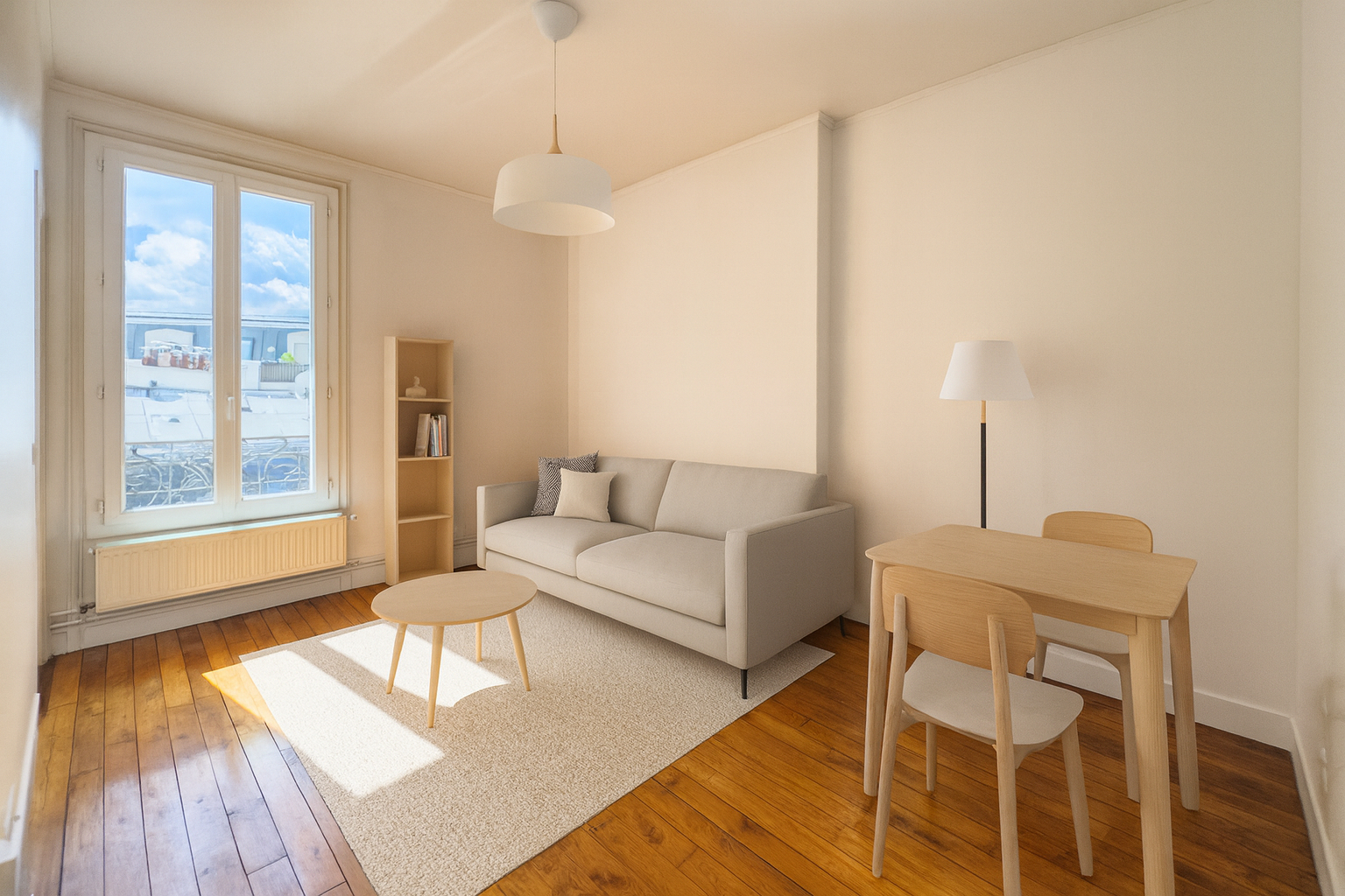 Appartement Puteaux 2 pièce(s) 33.81 m2 - 1