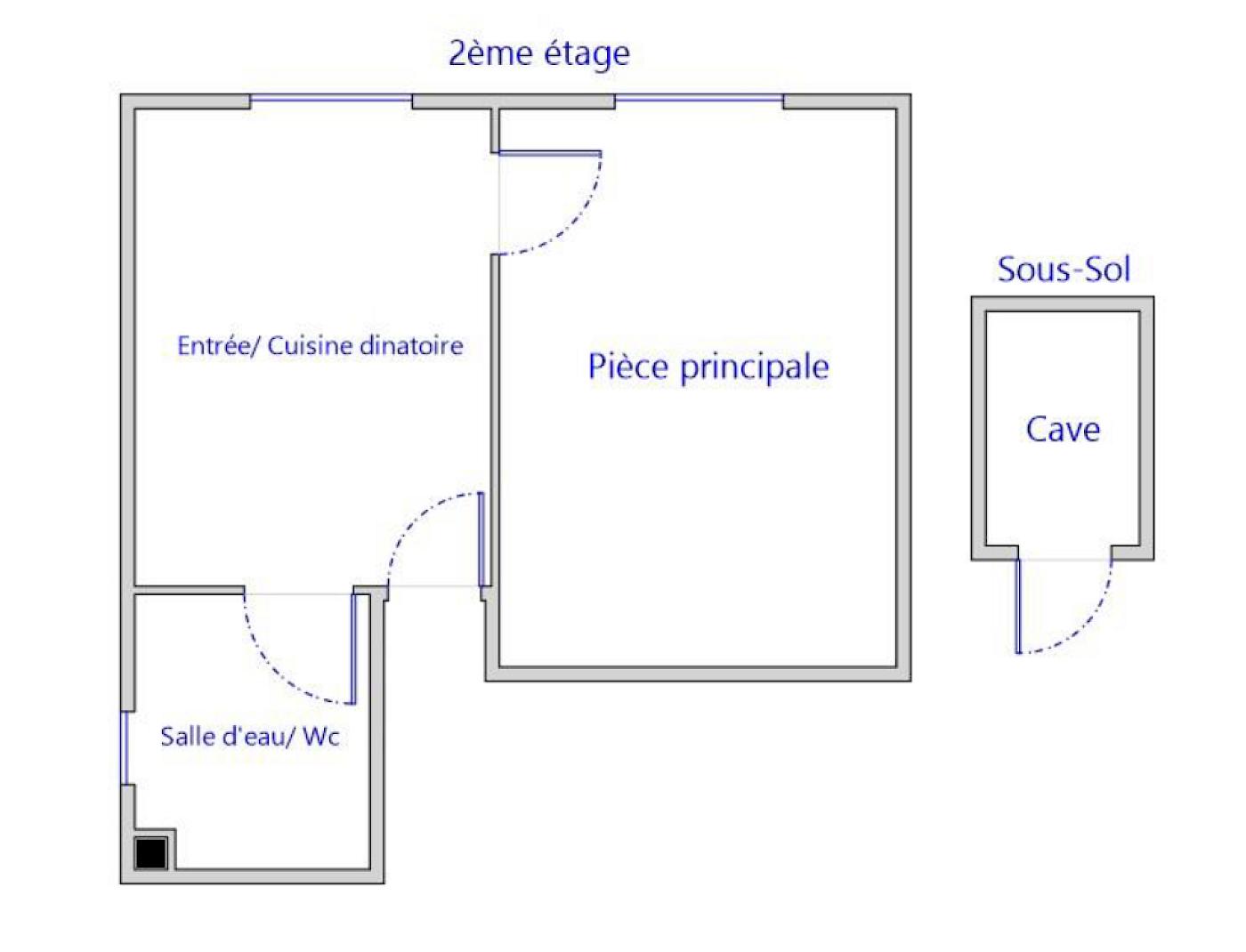 Appartement Puteaux 1 pièce 18m²