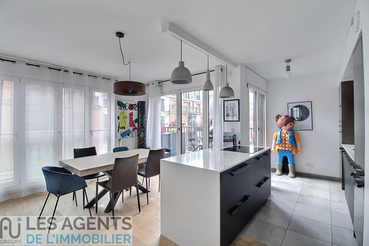 Appartement PUTEAUX -  Quartier des Arts - 4P avec Terrasse