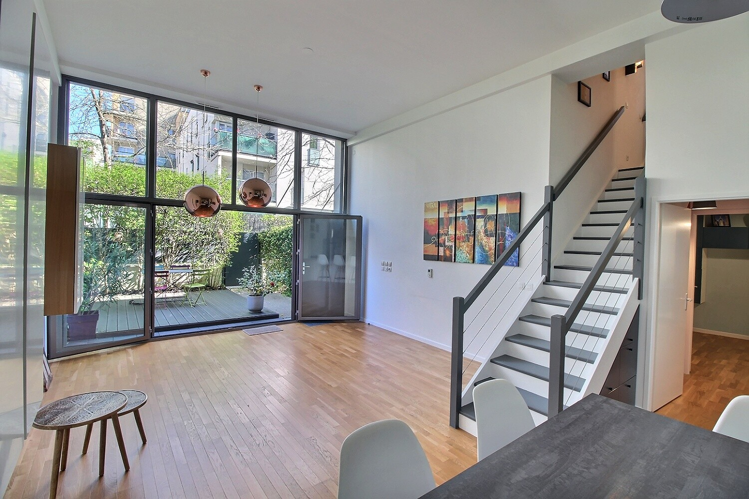 Loft - Nanterre proche Rueil - 4 chambres - jardin - parking