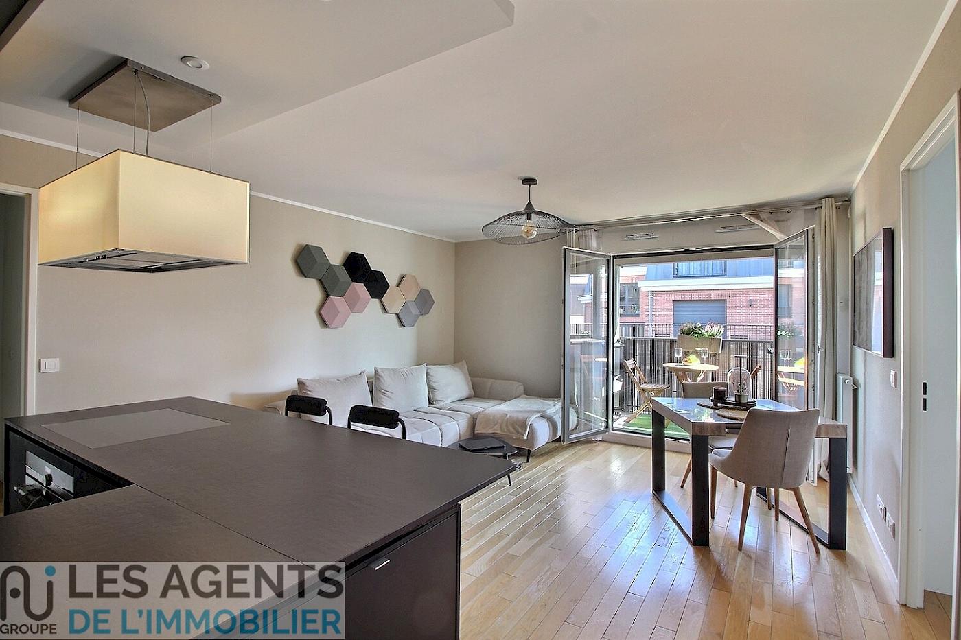 Appartement 3P - Puteaux Centre - loggia parking