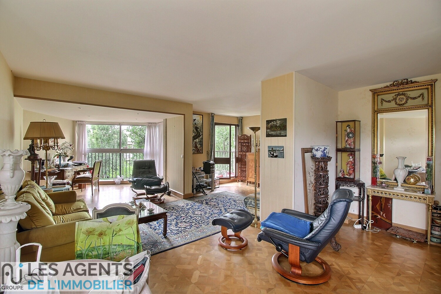Appartement Le Chesnay 3 pièce(s) 78 m2 - parking - piscine