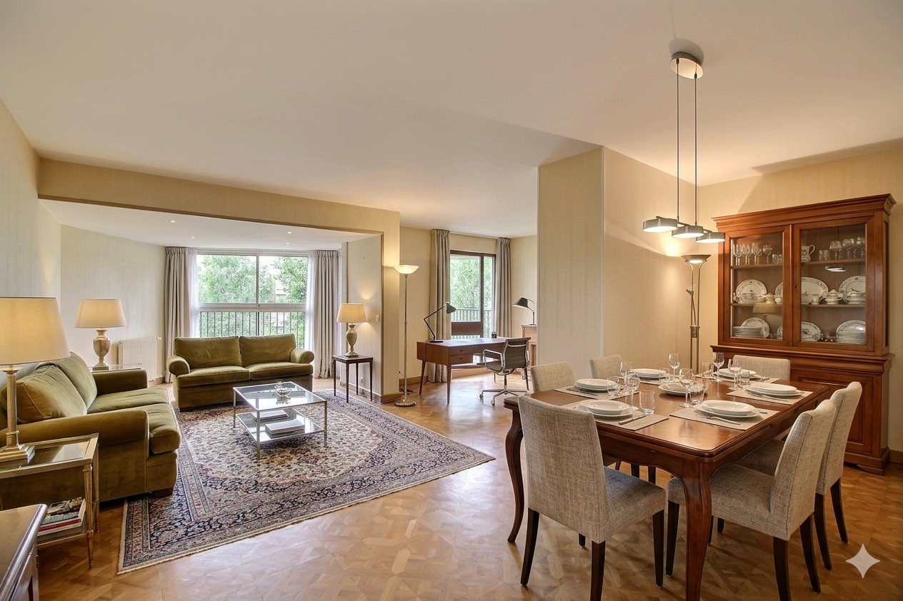 Appartement Le Chesnay 3 pièce(s) 78 m2 - parking - piscine - 1